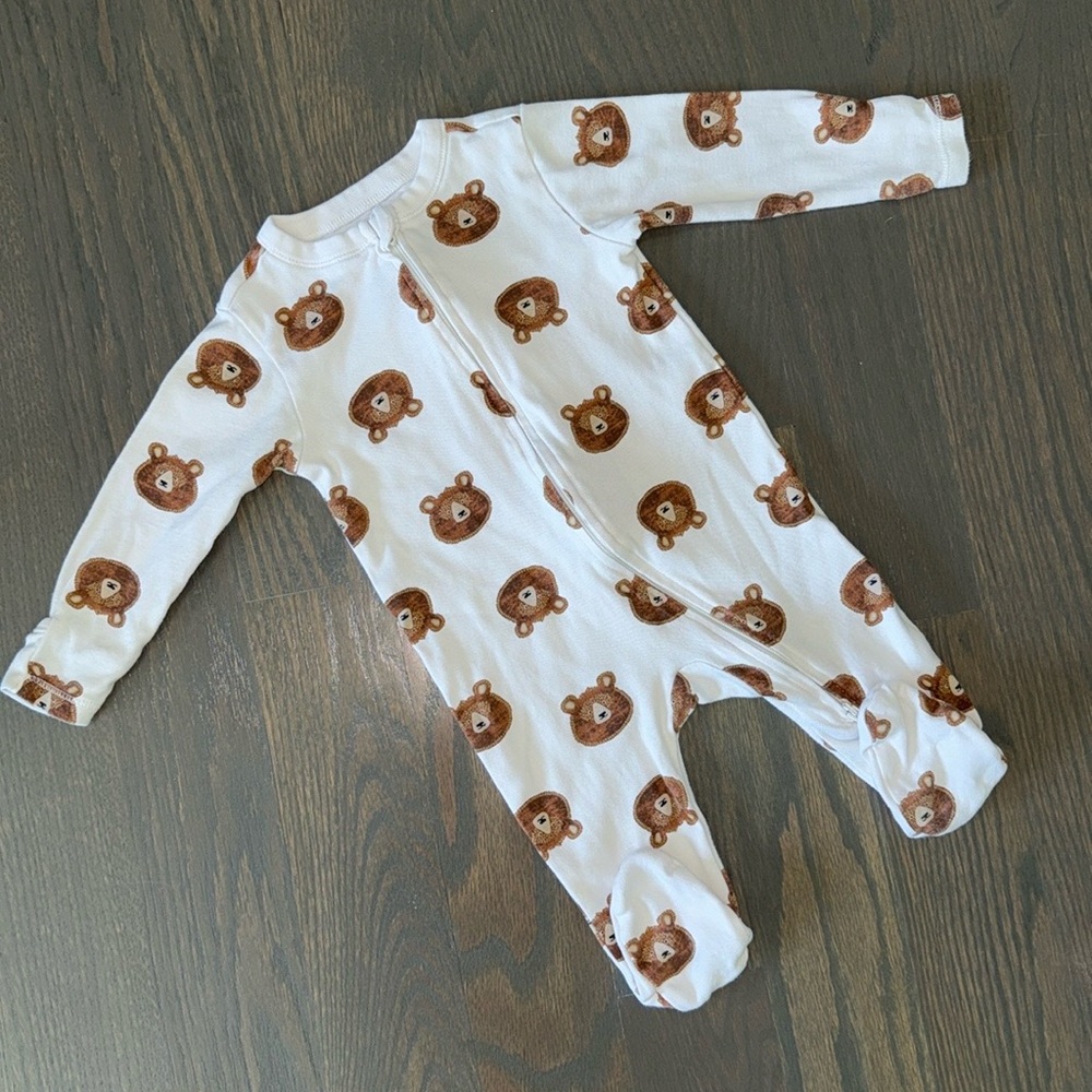 Old Navy Bear Unisex Sleep & Play Baby - 3-6M
